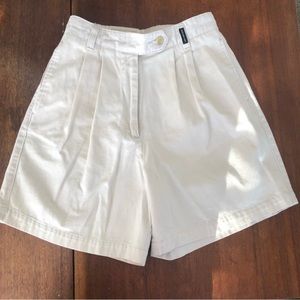 RARE Rocky Mountain vintage high rise shorts 80s 90s ivory western white Rockies